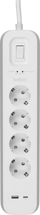 Produktbild Belkin Surgemaster Überspannungsschutz (4 x, 2 m)