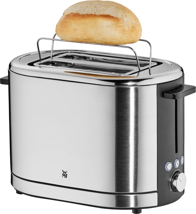 Produktbild WMF Lono Doppelschlitz-Toaster mit Brötchenaufsatz