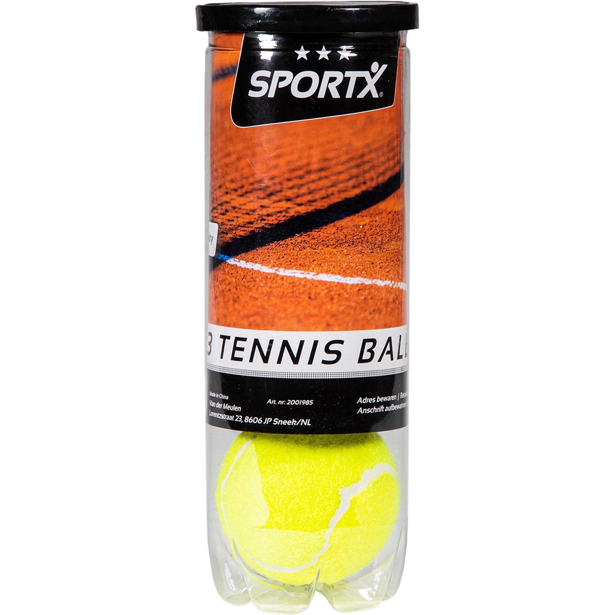 Sport X AK Sport Unisex Jugend Tennisbälle 3 St. Röhre, Geld, Official Size (2001985)