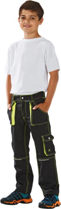 Produktbild Planam Kinderbundhose Junior Grösse 146/152 anthrazit/gelb (146)