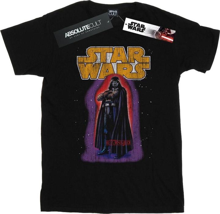 Actual product image Star Wars Mens Darth Vader Vintage T-Shirt (M)