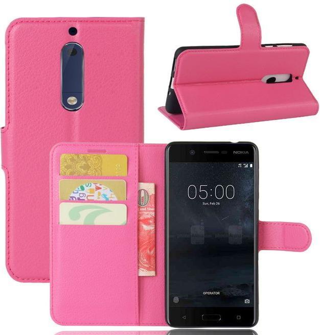 Actual product image MU Classic Litchi leather cover (Nokia 5)