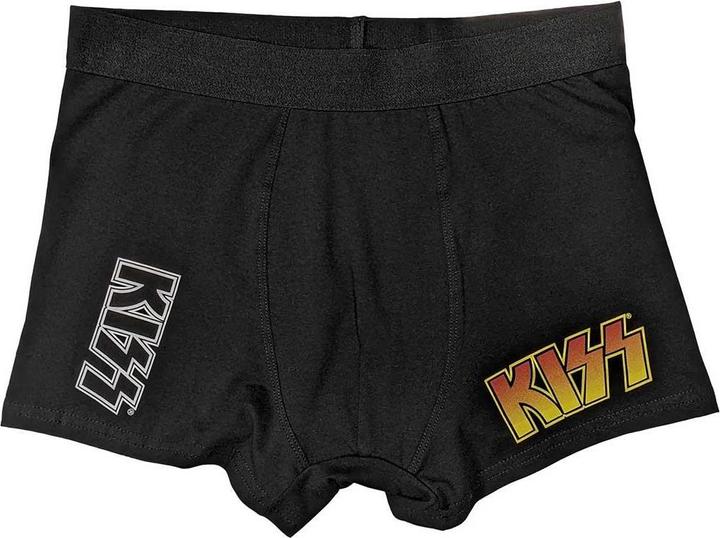 Actual product image KISS Unisex Adult Classic Logo Boxer Shorts (XXL)