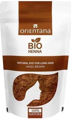 Orientana Organic Henna Hair Color | Hazelnut | 100% Vegan Natural Organic Powder For (Haselnuss)