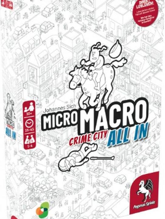 Actual product image Pegasus MicroMacro: Crime City 3 (German)