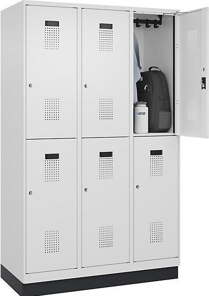 Actual product image C+P Evolo PLUS double-decker locker (120 cm, 195 cm)