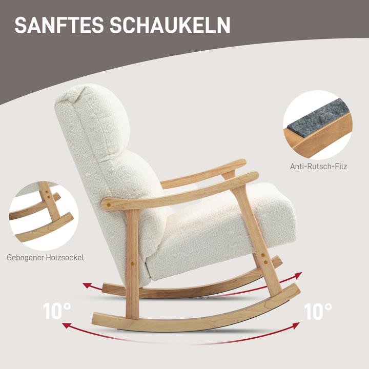 Actual product image Homcom Rocking chair