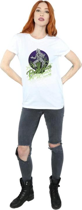 Produktbild Beetlejuice Faded Pose Baumwolle Boyfriend TShirt (M)