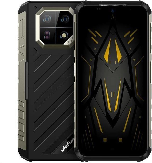 Immagine prodotto Ulefone Smartphone Armor 22 schwarz 8GB/256GB ohne Ladegerät (256 GB, Nero, 6.58", Doppia SIM, 4G)