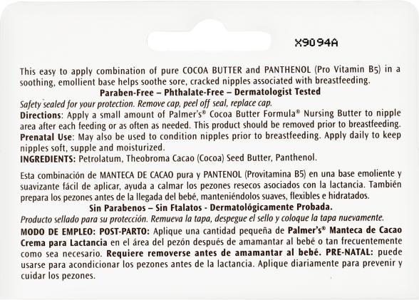 Produktbild Palmer's Cocoa Nursing Butter 32.5ml (Körpercreme, 32.50 ml)
