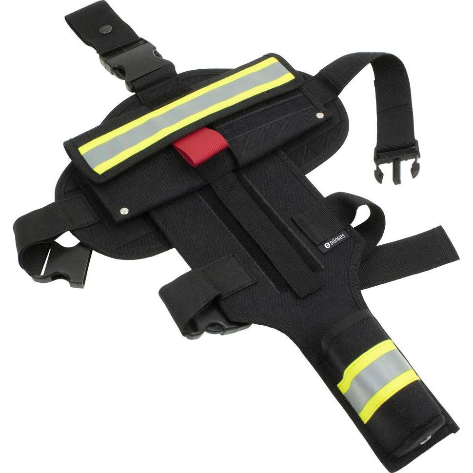 Dönges, Axt + Beil, Feuerwehr-Beilholster mit Beinhalterung und Zusatzholster