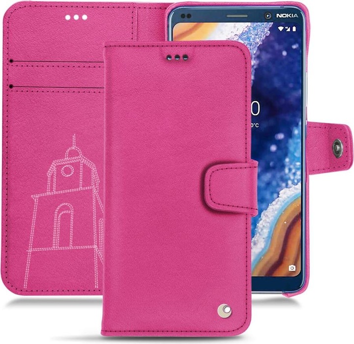 Noreve Lederschutzhülle Wallet (Nokia 9 PureView)