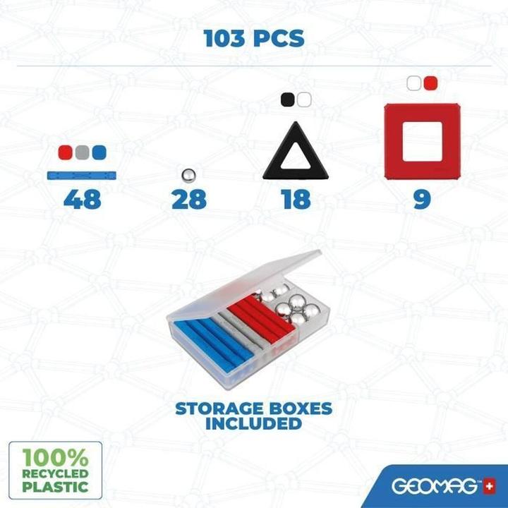 Image du produit Panneaux Geomag Classic Nasa Rocket 808