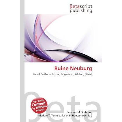Ruine Neuburg, Fachbücher