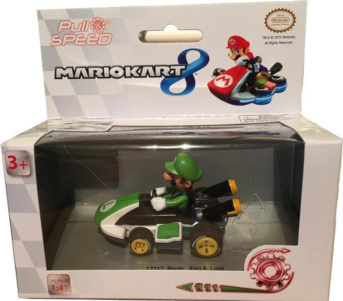 Actual product image Revell Pull Back Super Mario Kart - Luigi