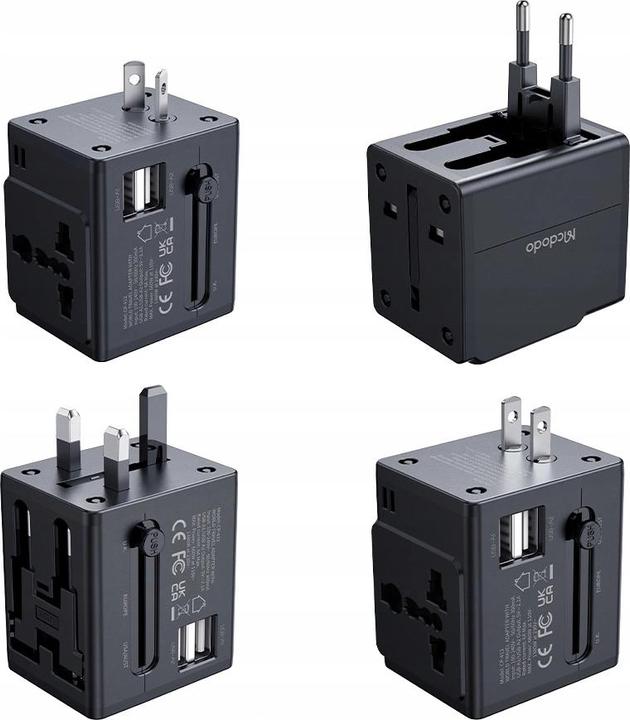 Immagine prodotto Mcdodo Adattatore da viaggio CP-4120 2.1A a ricarica rapida (140 W)