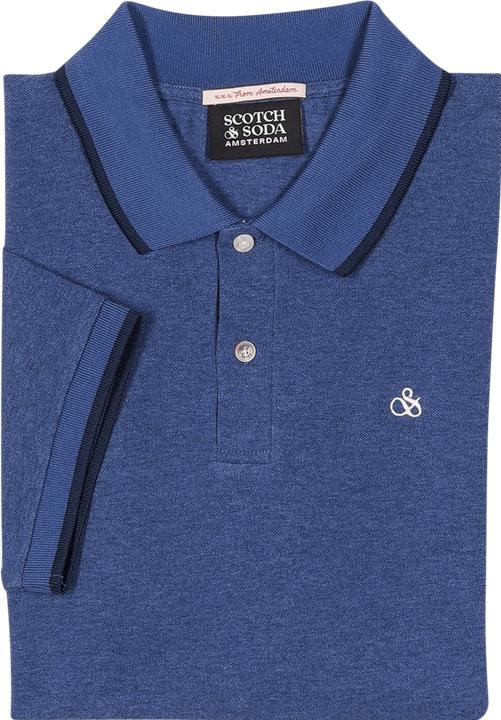Image du produit Scotch & Soda Melange Regular Fit Polo (M)