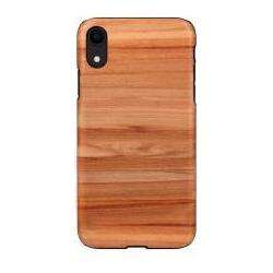 Man&Wood SmartPhone case iPhone XR cappuccino black (Apple iPhone XR), Smartphone Hülle, Schwarz