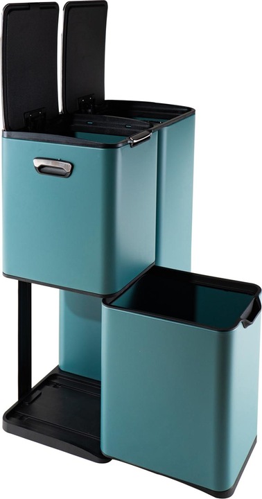 Produktbild HTI-Living Mülleimer Edelstahl mit 3 Behältern (60 l)