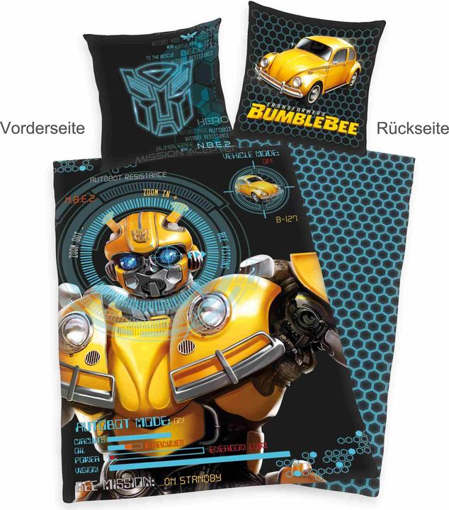 Produktbild Herding Transformers Bumblebee Bettwäsche