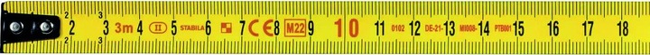 Actual product image Stabila Pocket tape measure BM 150, metric scale (Metric)