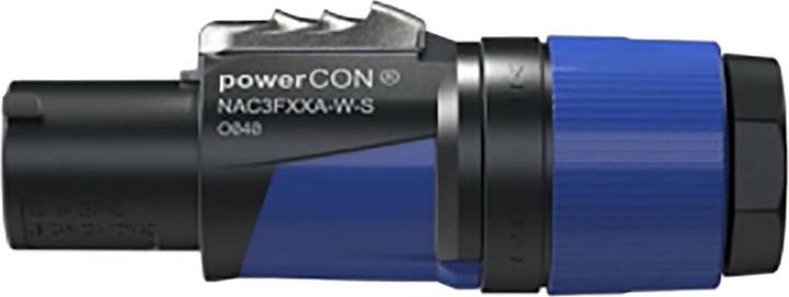 Actual product image Neutrik NAC3FXXA-W-S - powerCON blue PowerIn