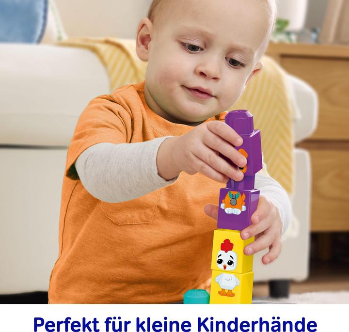 Actual product image 0 MEGA BLOKS Bau- und Lerntiertraktor