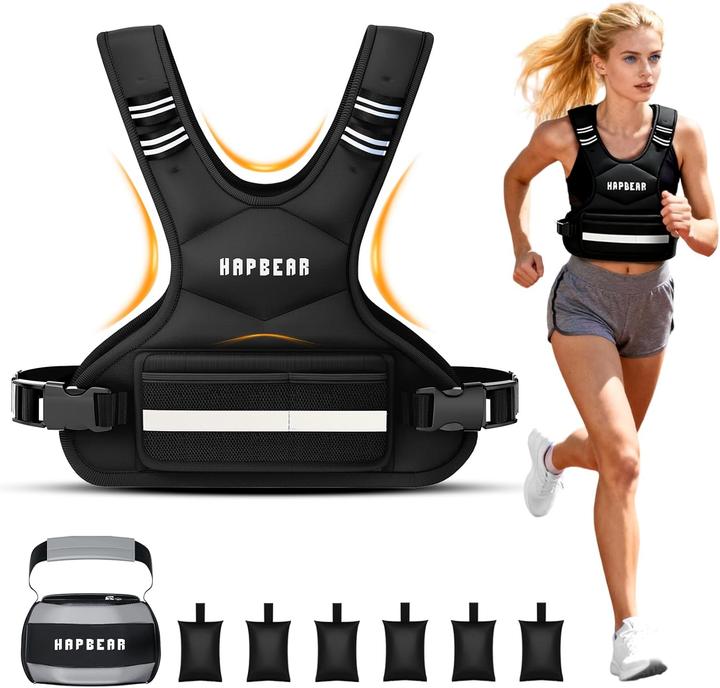 Produktbild Hapbear Verstellbare Gewichtsweste mit Kettlebell-Tasche