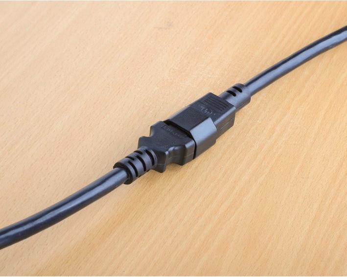 Image du produit Manhattan 352673 Przedłużacz câble zasilający IEC320 C14 na C13 10A 1m czarny (1 m)