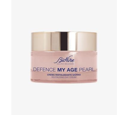Actual product image BioNike Defence My Age Pearl Face Cream with Hyaluronic Acid