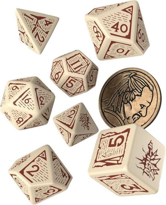 Produktbild Q Workshop The Witcher Dice Set. Vesemir - The Old Wolf