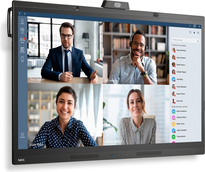 Actual product image NEC MultiSync WD551, 139.7 cm (55"), IPS, 3840 x 2160 pixels, 400 cd/m², 4K Ultra HD, Direct-LE (3840 x 2160 Pixels, 55")