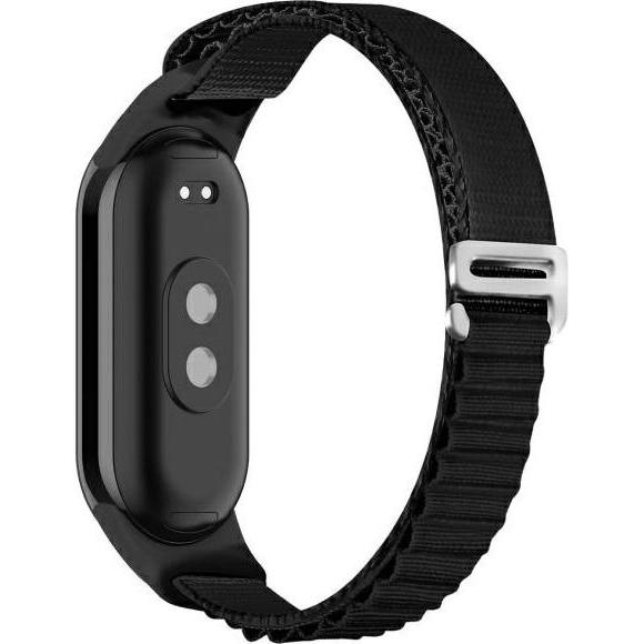 Beline Mi Band 9/8 Alpine strap black (Nylon), Cinturini per orologi, Nero