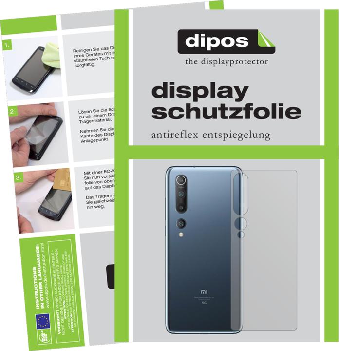 Dipos Pellicola Protettiva Antiriflesso Per Xiaomi Mi 10 Pro, Opaca E Anti-impronte, Made In Germany - 4