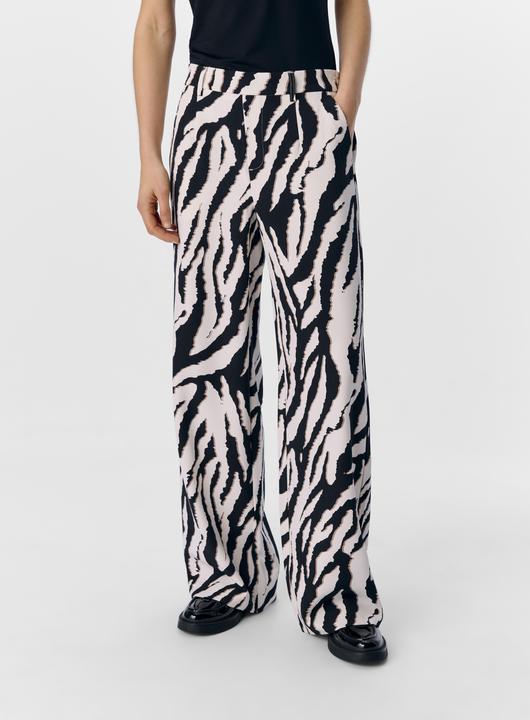 Produktbild Object Leoprint Hose mit weitem Bein (42)