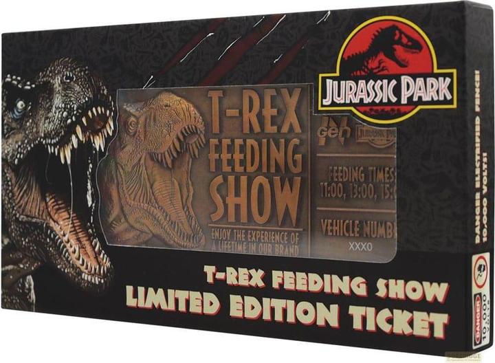 Image du produit Fanattik Réplique de Jurassic Park 1/1 Feeding Show Ticket