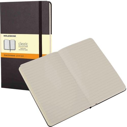 Produktbild Moleskine Notizbuch Classic Large (A5, Liniert, Harter Einband)
