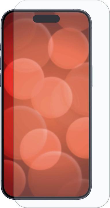 Produktbild Displex Real Glass, 2D Panzerglas (1 Stück, Apple iPhone 16, Apple iPhone 15 Pro, Apple iPhone 15)