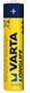 Nährwerte und Zutaten Varta Longlife (12 Stk., AAA, 1200 mAh)