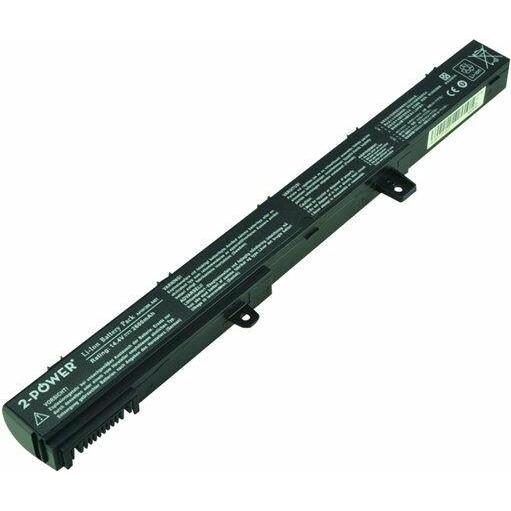 2-Power Main Battery Pack 14.4V 2600mAh (4 Zellen, 2600 mAh), Notebook Akku