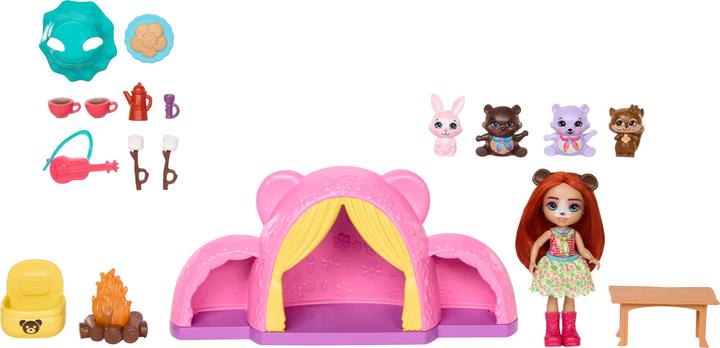 Image du produit Enchantimals Coffret Les Amis Câlins au Camping