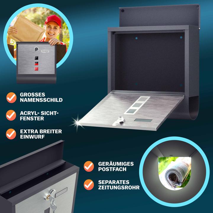 Image du produit Monzana Boîte aux lettres