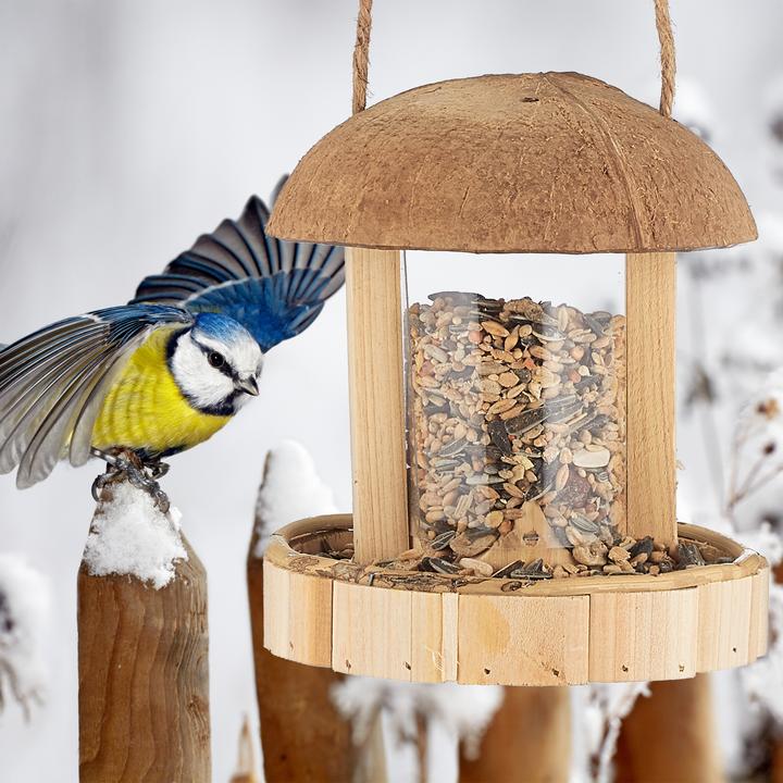 Actual product image Relaxdays Bird Feeder
