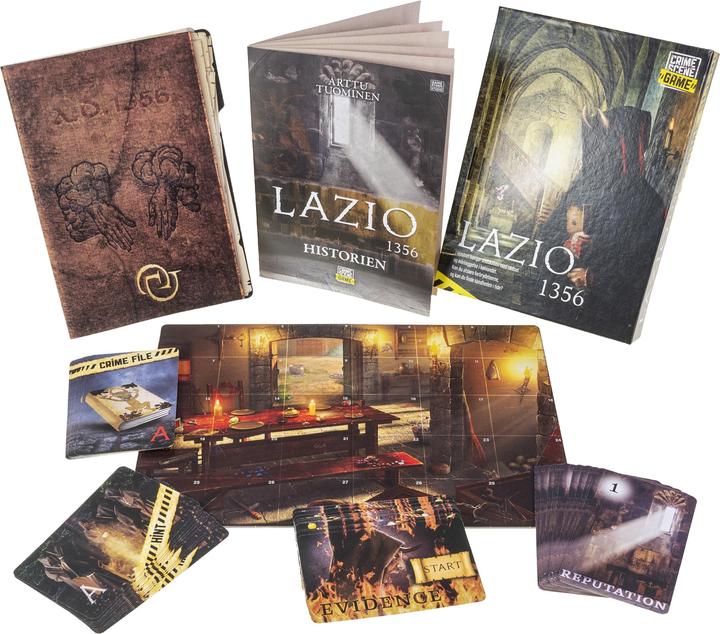 Actual product image Tactic Crime Scene Lazio 1356 NL Board Game (Dutch)