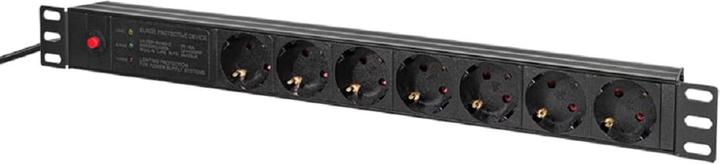 Produktbild LogiLink Steckdosenleiste (7 x, CEE 7/3, 2 m)