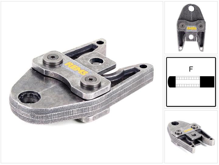 Actual product image Rems Pressing jaw pressing tongs standard F20 ( 570727 ) for ROMAX 4000 / Akku Press ACC etc (160 mm)
