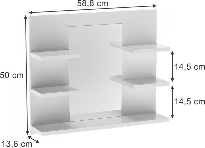Produktbild Vicco Wilbur (58.80 x 13.60 x 50 cm)