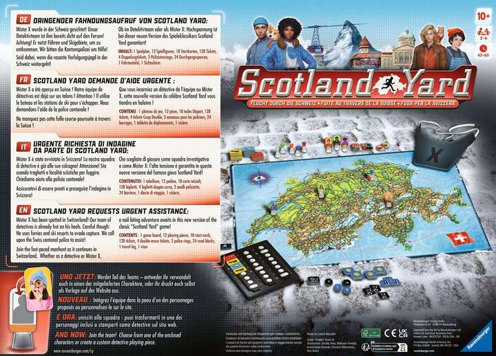 Produktbild Ravensburger Scotland Yard (Deutsch, Französisch, Italienisch, Englisch)