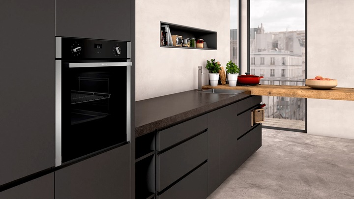 Actual product image Neff Oven set, built-in, B3ACE4AN0 + Z11TI15X0, BMK3401E