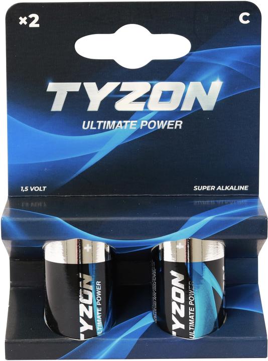Tyzon Batterie Ultimate Power C 2Stk. (2 Stk., R14, 8000 mAh)